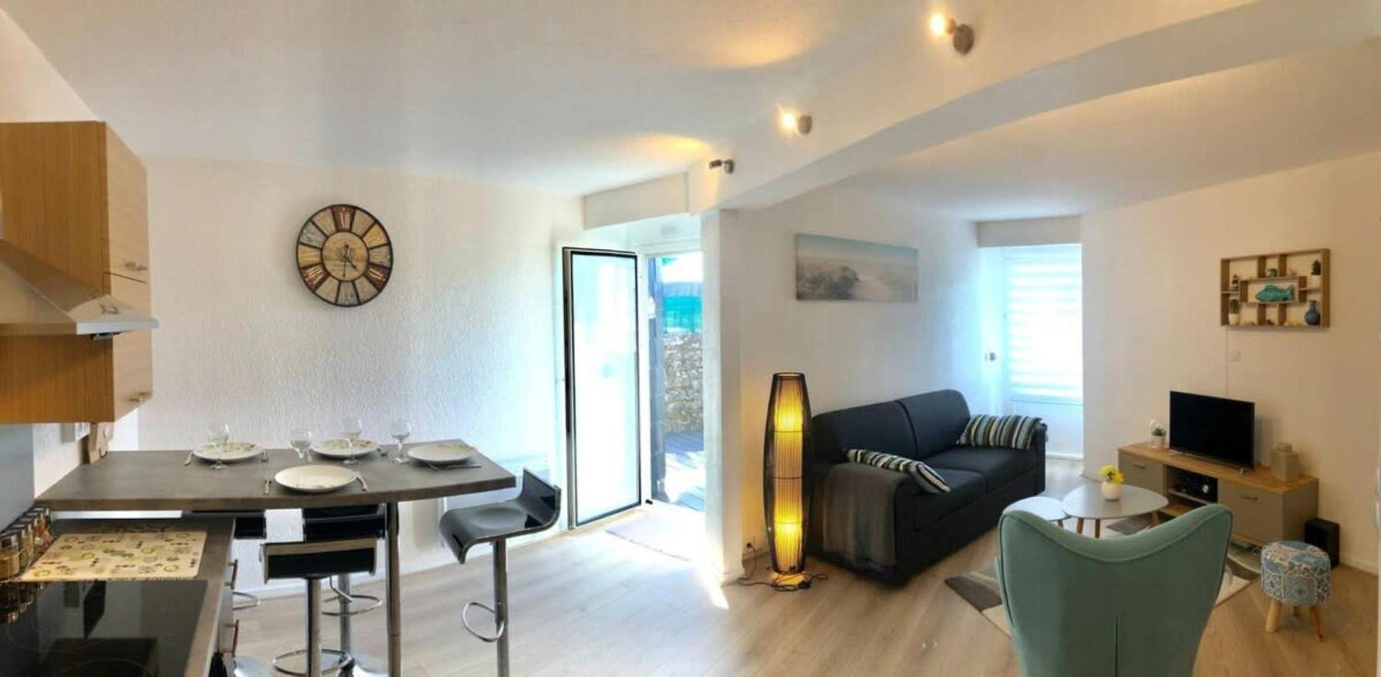 Jolie Maisonnette Cosy Bord De Mer Terrasse Guidel Zewnętrze zdjęcie